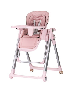 STHSC02503PM,Scaun de masa Chipolino Super Chef 2 in 1 pink marshmallow