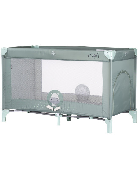 KOSIK2503HI,Patut pliabil Chipolino Capri Hippo green