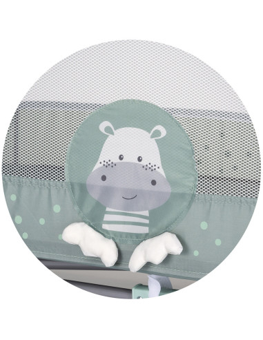 KOSIK2503HI,Patut pliabil Chipolino Capri Hippo green