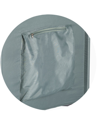 KOSILU253BA,Patut pliabil cu saltea de infasat Chipolino Luna basil