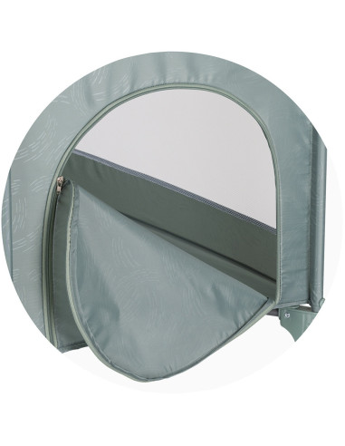 KOSILU253BA,Patut pliabil cu saltea de infasat Chipolino Luna basil