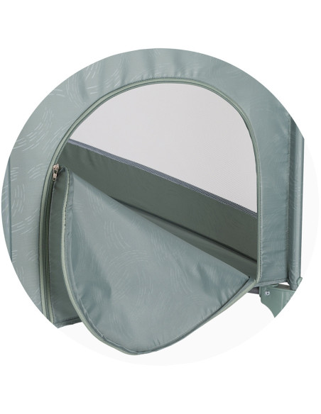 KOSILU253BA,Patut pliabil cu saltea de infasat Chipolino Luna basil