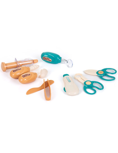 DIPK002406DS,Set jucarie Chipolino Doctor cu lumini, sunete si 26 accesorii