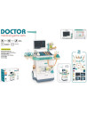 DIPK002406DS,Set jucarie Chipolino Doctor cu lumini, sunete si 26 accesorii