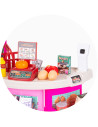 DIPK002416SK,Set jucarie Chipolino Supermarket 78 cm cu lumini, sunete si 76 accesorii