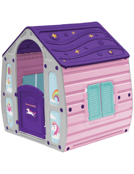 PLHU002504UN,Casuta pentru copii Chipolino Magical House Unicorn