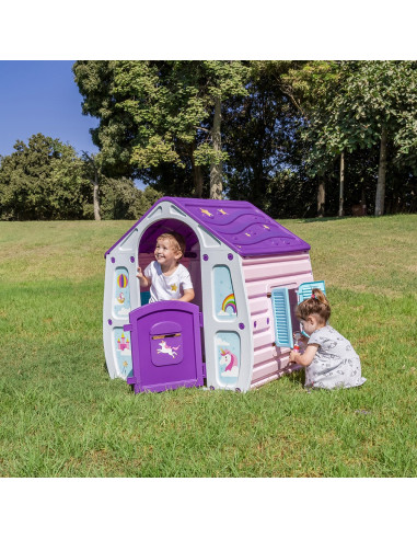 PLHU002504UN,Casuta pentru copii Chipolino Magical House Unicorn
