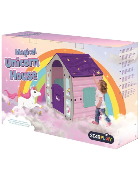 PLHU002504UN,Casuta pentru copii Chipolino Magical House Unicorn