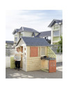 S7600810739,Casuta pentru copii Smoby Life Nature cu bucatarie