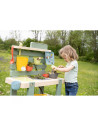 S7600840208,Bucatarie Smoby Mud Kitchen cu 15 accesorii