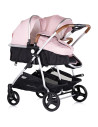 ST-KBDS02506PM,Carucior gemeni Chipolino Duo Smart 3 in 1 pink marshmallow