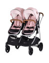 ST-KBDS02506PM,Carucior gemeni Chipolino Duo Smart 3 in 1 pink marshmallow
