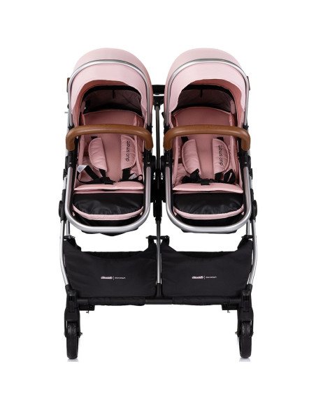 ST-KBDS02506PM,Carucior gemeni Chipolino Duo Smart 3 in 1 pink marshmallow