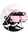 ST-KBDS02506PM,Carucior gemeni Chipolino Duo Smart 3 in 1 pink marshmallow