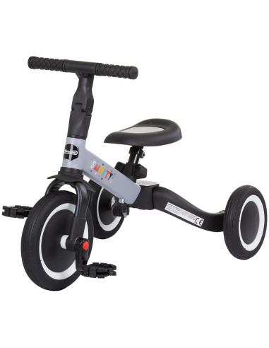 TRKSM02301GY,Tricicleta si bicicleta Chipolino Smarty 2 in 1 grey