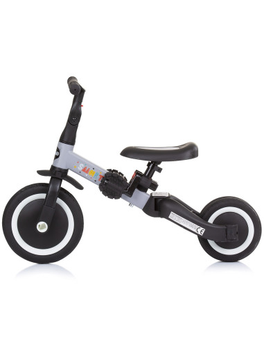 TRKSM02301GY,Tricicleta si bicicleta Chipolino Smarty 2 in 1 grey