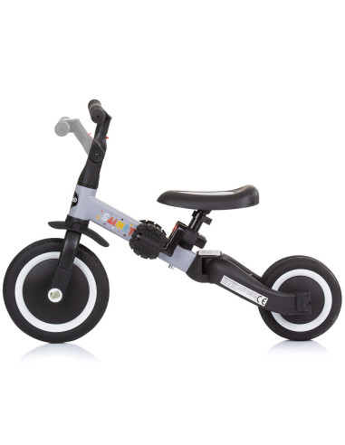 TRKSM02301GY,Tricicleta si bicicleta Chipolino Smarty 2 in 1 grey