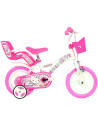 DB-612GL-HK,Bicicleta copii Dino Bikes 12' Hello Kitty