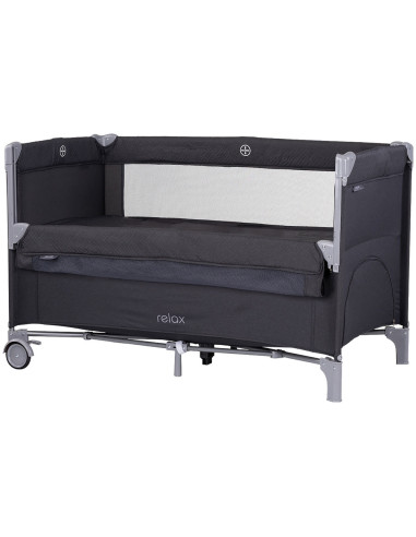 KOSIRE251AN,Patut pliabil Chipolino Relax anthracite linen cu laterala culisanta