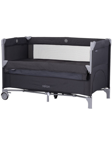 KOSIRE251AN,Patut pliabil Chipolino Relax anthracite linen cu laterala culisanta