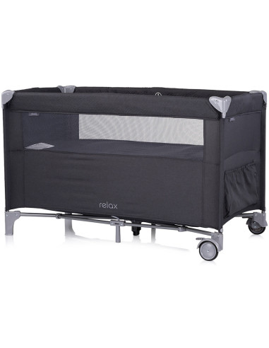 KOSIRE251AN,Patut pliabil Chipolino Relax anthracite linen cu laterala culisanta