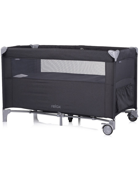 KOSIRE251AN,Patut pliabil Chipolino Relax anthracite linen cu laterala culisanta