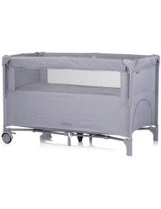 KOSIRE252CL,Patut pliabil Chipolino Relax cloud linen cu laterala culisanta 2