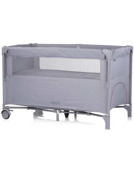 KOSIRE252CL,Patut pliabil Chipolino Relax cloud linen cu laterala culisanta