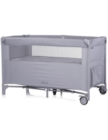 KOSIRE252CL,Patut pliabil Chipolino Relax cloud linen cu laterala culisanta