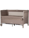 KOSIRE253TR,Patut pliabil Chipolino Relax tiramisu linen cu laterala culisanta