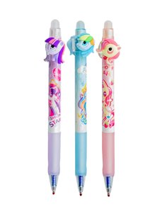 Set 3 pixuri cu cerneala termosensibila PIXT69, Motiv unicorn