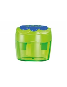 Ascutitoare plastic dubla Herlitz 10921112, Verde