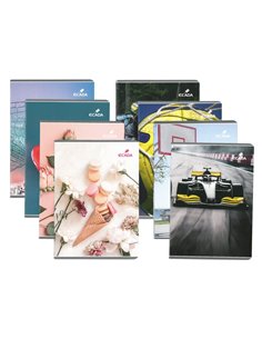 Set 12 x Caiet ECADA A5 48 file Matematica Policrom