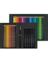 FC217554,Set cadou 40 creioane colorate Albrecht Durer + 5 pitt artist pen + pensula FABER-CASTELL FC217554, 40 culori/set
