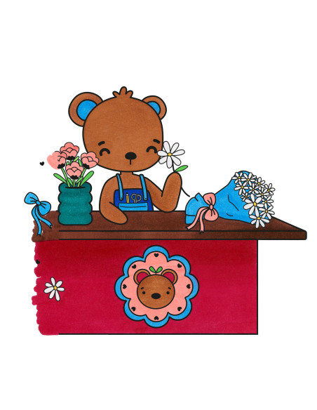 FC164815,Set 12 x Sketch marker cu 2 capete bold and easy ii goldfaber FABER-CASTELL FC164815, 12 culori/set