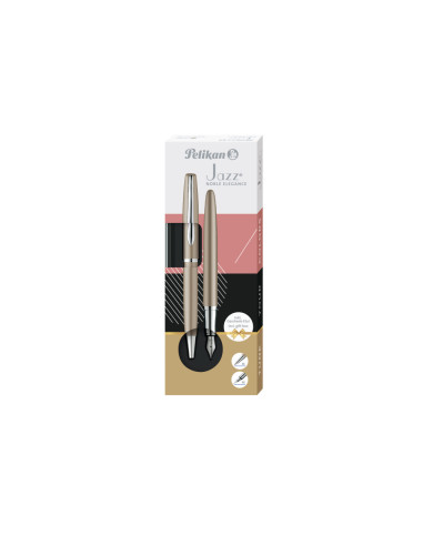 826792,Set pix + stilou PELIKAN k/p36 Jazz Noble Elegance in cutie eleganta, Taupe