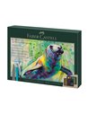 Set cadou 32 creioane colorate Albrecht Durer + 4 pitt artist pen + pensula FABER-CASTELL FC217553, 32 culori/set