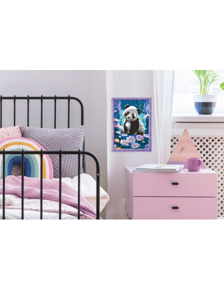 VV-1038-41028,Happi Hobbi Picteaza Inrameaza Panda Visator