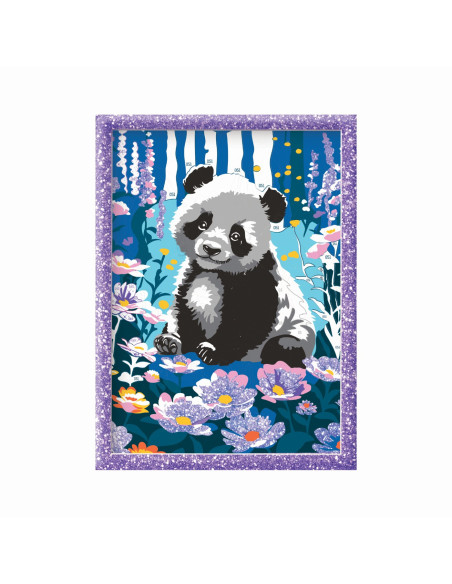 VV-1038-41028,Happi Hobbi Picteaza Inrameaza Panda Visator