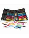 VV-1038-82058,Happi Hobbi Art Case Set De Desen Deluxe Cu 100 De Accesorii Unicorn