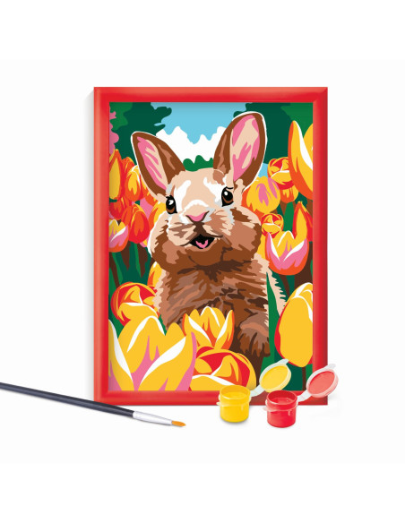 VV-1038-41027,Happi Hobbi Picteaza Si Inrameaza Iepuras Vesel