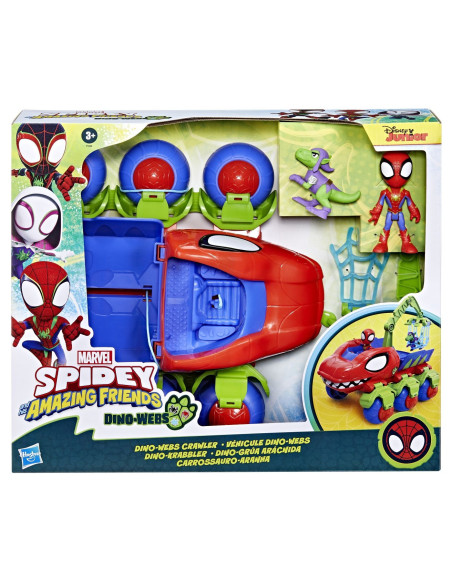 F9480,Spidey Si Prietenii Lui Uimitori Marvel Vehicul Dino Webs Crawler