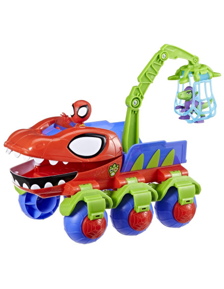 F9480,Spidey Si Prietenii Lui Uimitori Marvel Vehicul Dino Webs Crawler