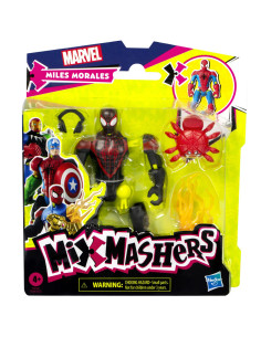 F9205_F9214,Marvel Avengers Mix Mashers Figurina Miles Morales 12cm