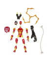 F9206_F9217,Marvel Avengers Mix Mashers Figurina Iron Spider Cu Accesorii 12cm