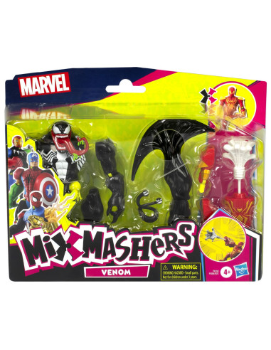 F9206_F9216,Marvel Avengers Mix Mashers Figurina Venom Cu Accesorii 12cm