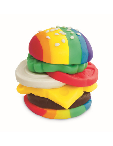 E5112_E5472,Play Doh Kitchen Creations Set De Gatit Hamburger