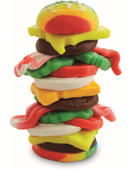 E5112_E5472,Play Doh Kitchen Creations Set De Gatit Hamburger
