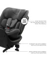 KCXRID02GRY0000,Scaun Auto Kinderkraft Xrider 2 I-size 40-150 Cm Grey