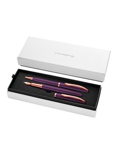 Set pix + stilou PELIKAN k/p36 Jazz Noble Elegance in cutie eleganta, Viola